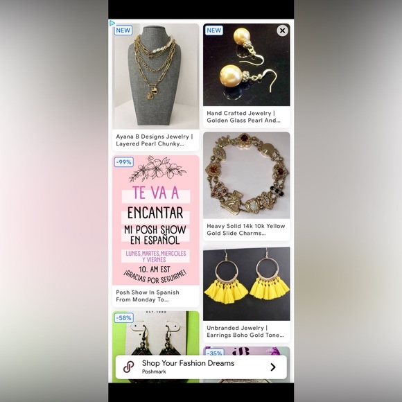 Bracelet / NewJewelry, Vintage jewelry, Fashion jewelry  / Spanish Posh show - Picture 6 of 6